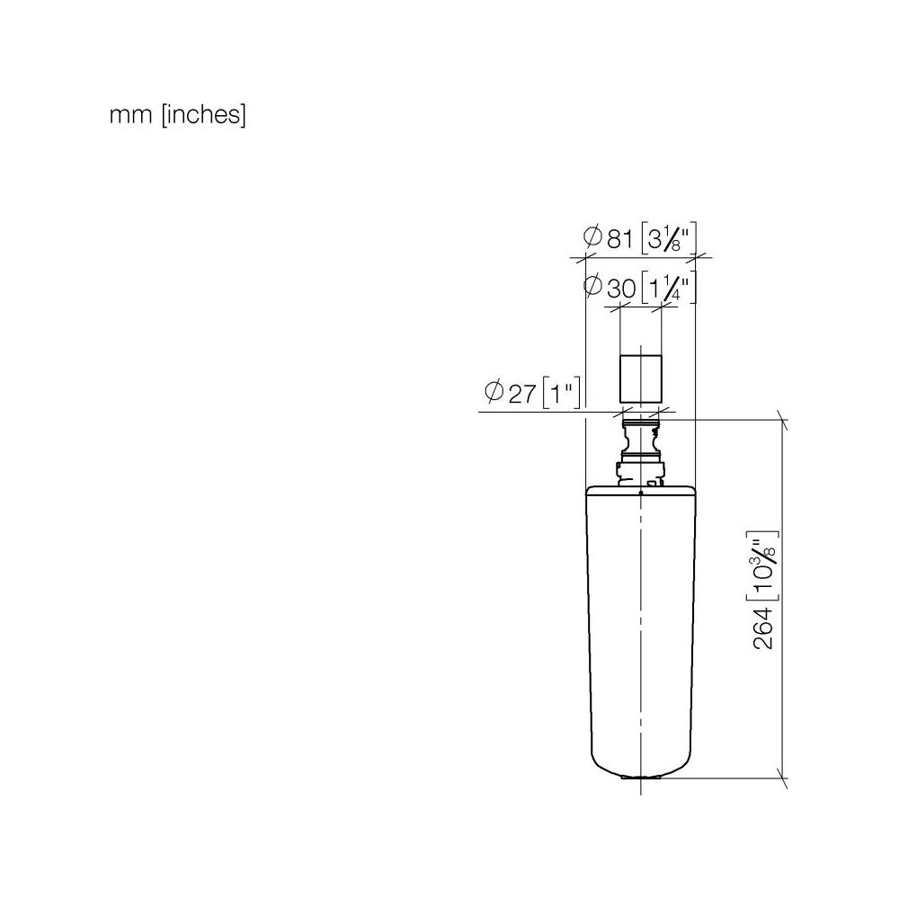 Dornbracht Ersatzfilterkartusche Serienneutral 12896970... DORNBRACHT-1289697090 4029011687303 (Abb. 2)