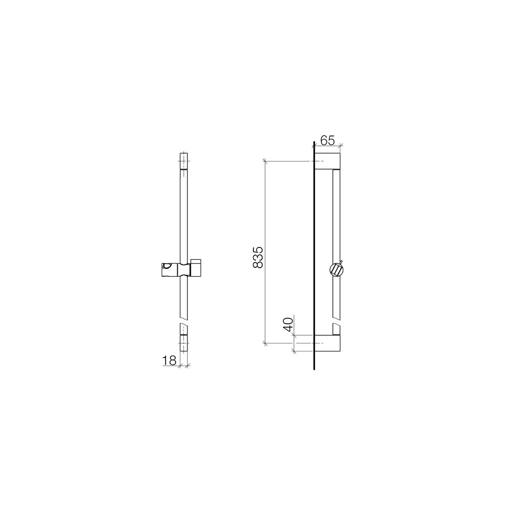 Dornbracht IMO Wandrohr mit Schieber 26705670 platin matt... DORNBRACHT-26705670-06 4029011689802 (Abb. 4)