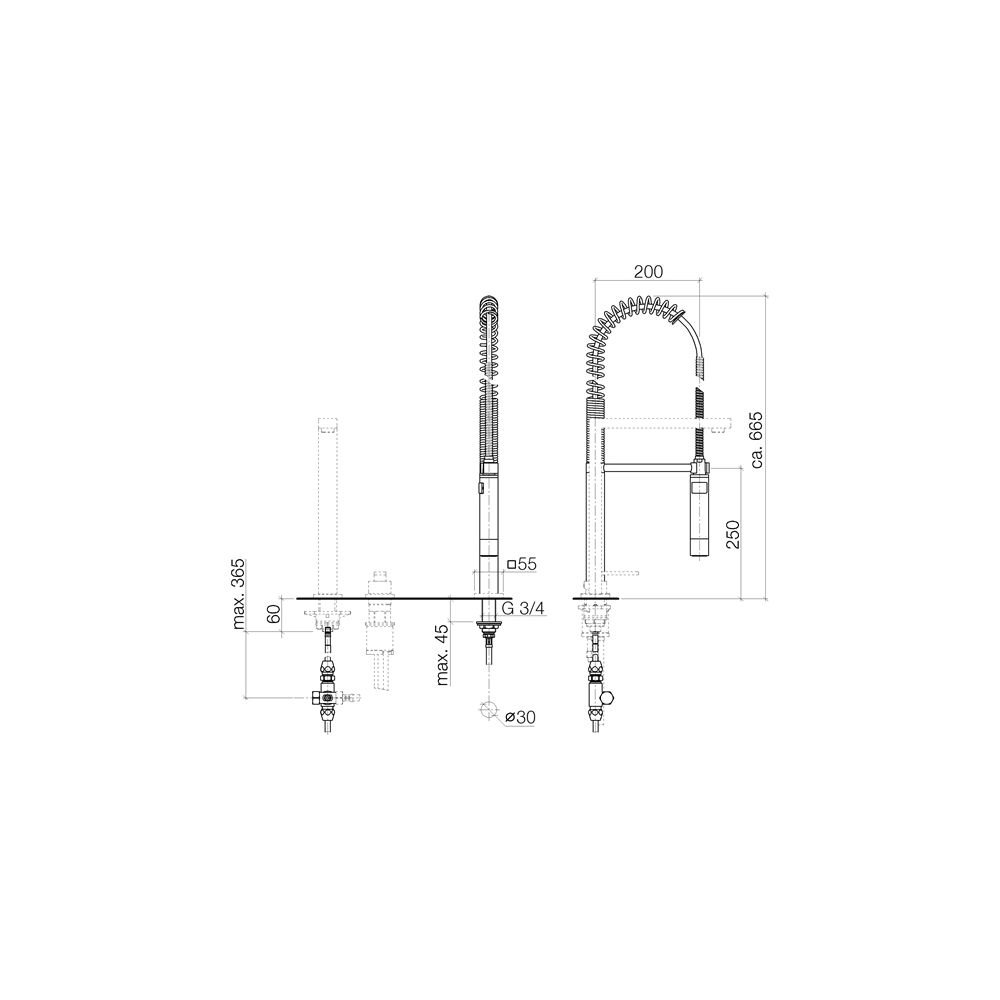 Dornbracht Profibrausegarnitur Serienneutral 27784970 chrom... DORNBRACHT-27784970-00 4029011473784 (Abb. 4)