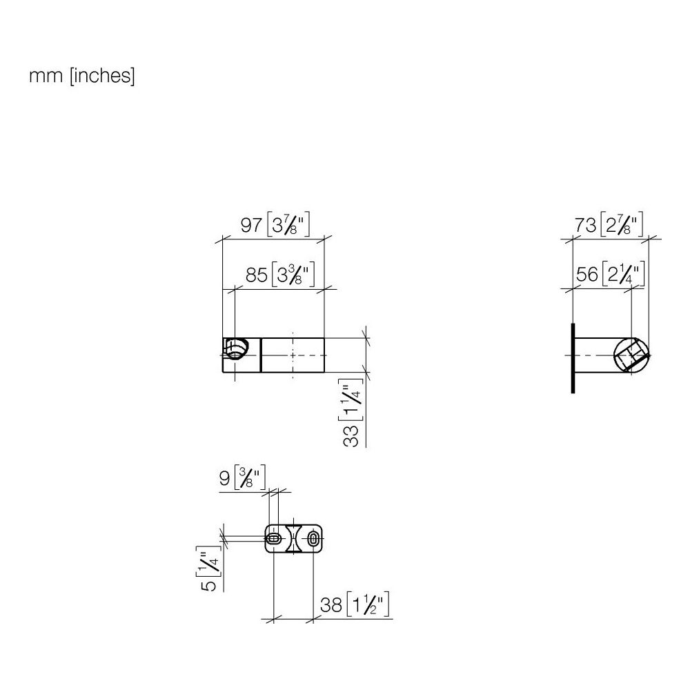 Dornbracht Brausehalter schwenkbar 75 Grad, Gold gebürstet PVD, 28060970-37... DORNBRACHT-28060970-37 4099477434896 (Abb. 4)