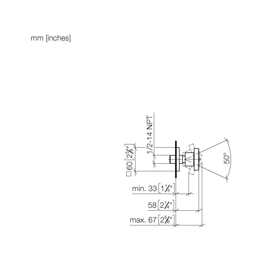 Dornbracht Seitenbrause MEM 5l/min Brausekopf 55mm Kugelgelenk 25 Grad schwenkb... DORNBRACHT-28518782-39 4099477400211 (Abb. 4)