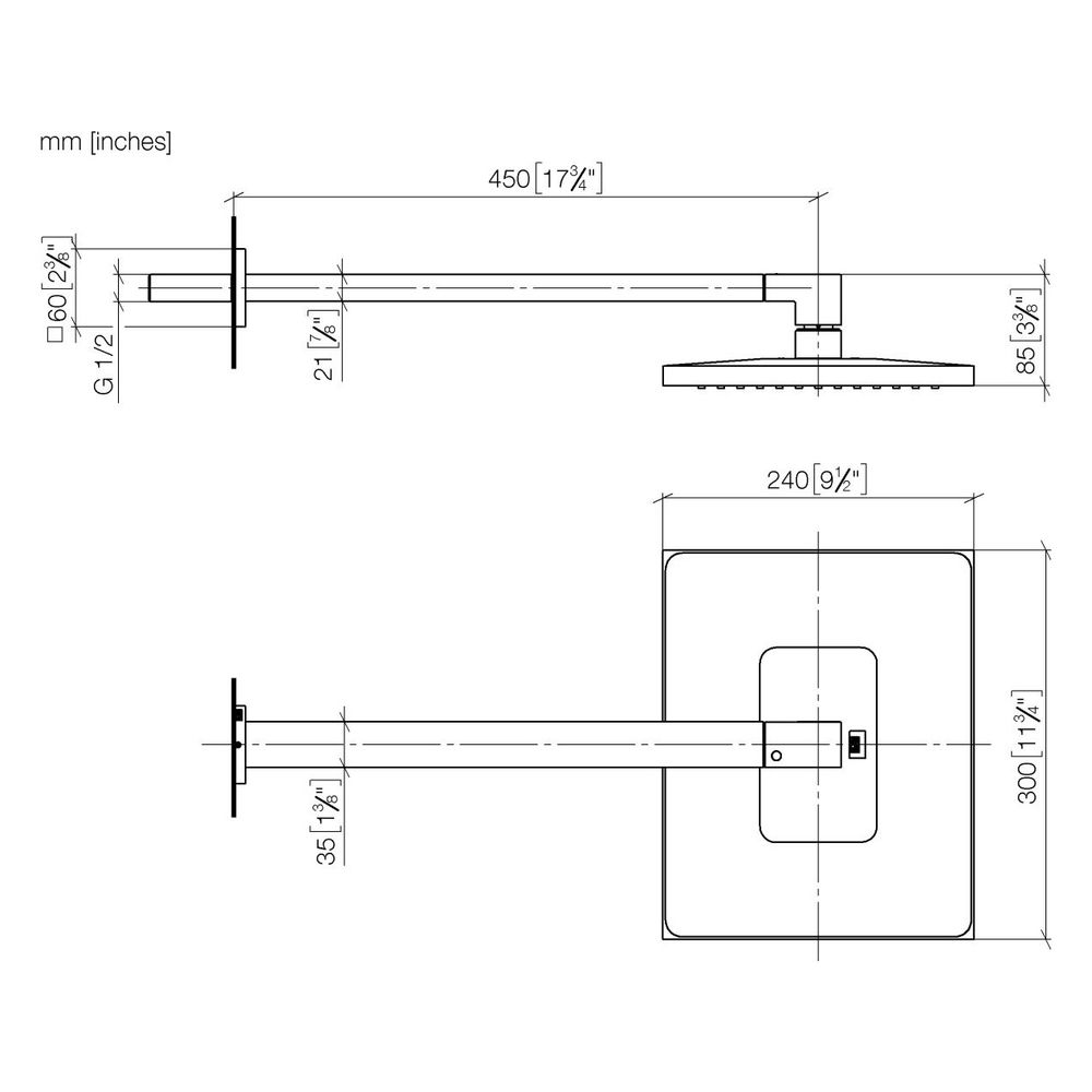 Dornbracht Symetrics Regenbrause mit Wandanbindung Serienspezifisch 28765980 Me... DORNBRACHT-28765980-28 4029011898846 (Abb. 4)