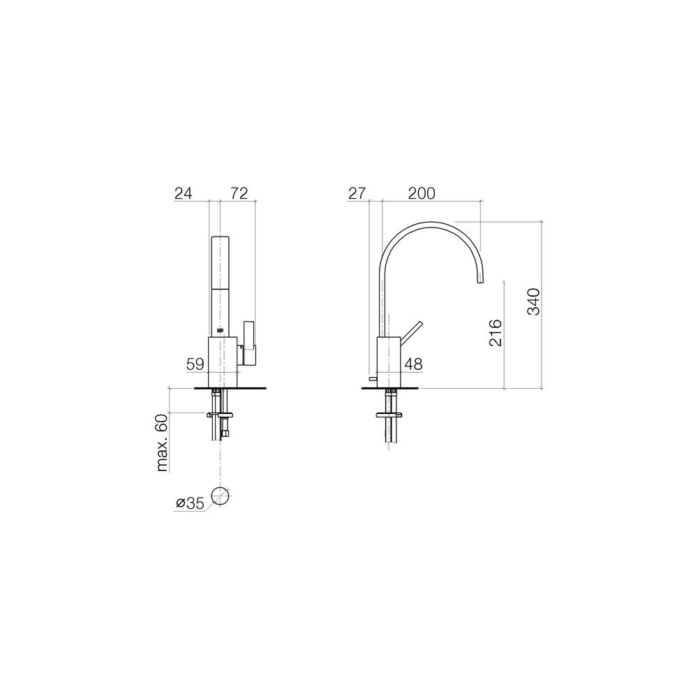 Dornbracht MEM Waschtisch-Einhandmischer mit Ablaufgarnitur 33501782 chrom... DORNBRACHT-33501782-00 4029011673399 (Abb. 4)