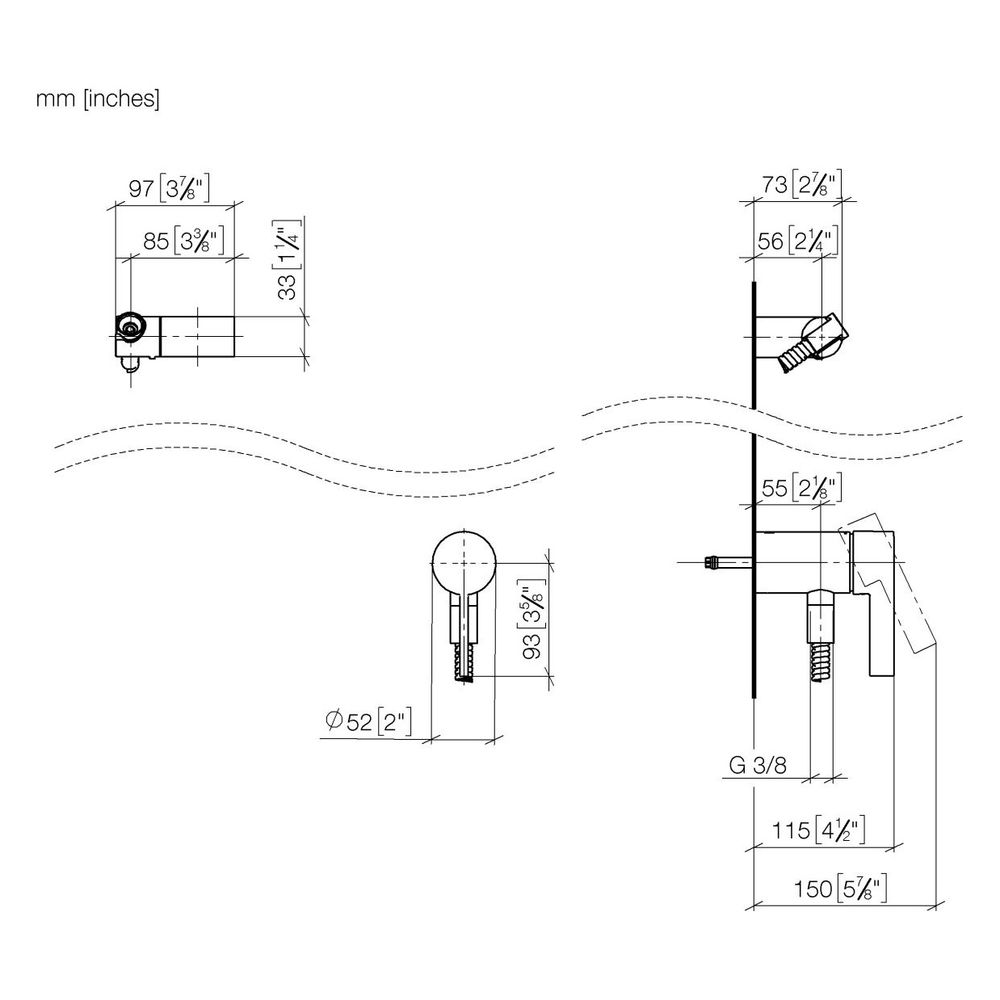 Dornbracht Unterputz-Einhandmischer Serienneutral 36002970 chrom... DORNBRACHT-36002970-00 4029011876646 (Abb. 4)
