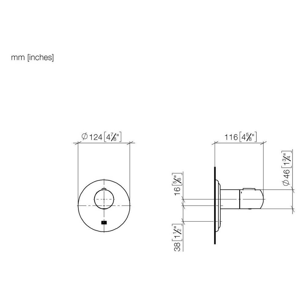Dornbracht Unterputz-Thermostat Madison xTool ohne Mengenregulierung G 1/2", Br... DORNBRACHT-36501977-42 4099477290010 (Abb. 2)