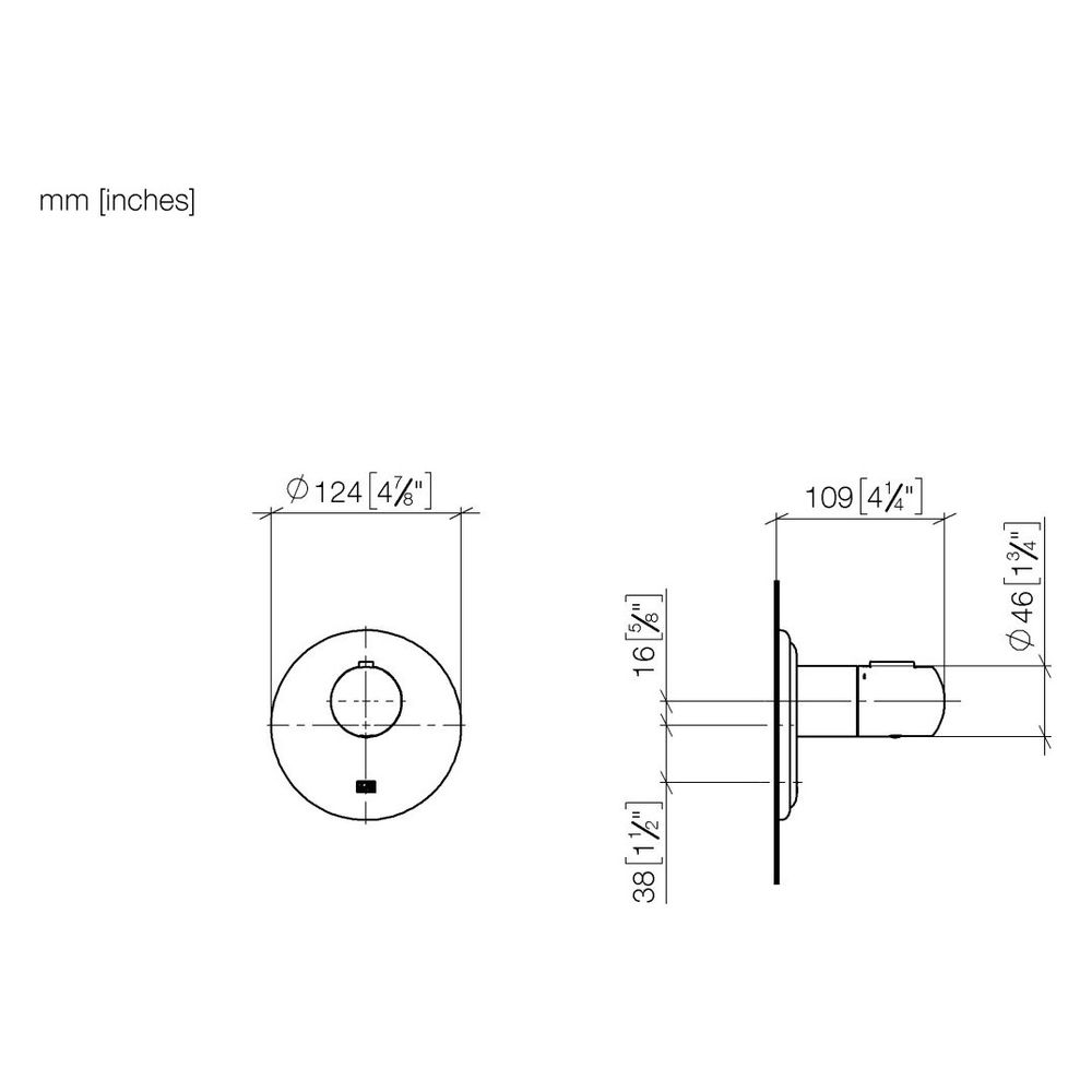 Dornbracht Unterputz-Thermostat Madison xTool ohne Mengenregulierung G 3/4", Da... DORNBRACHT-36503977-39 4099477390949 (Abb. 2)