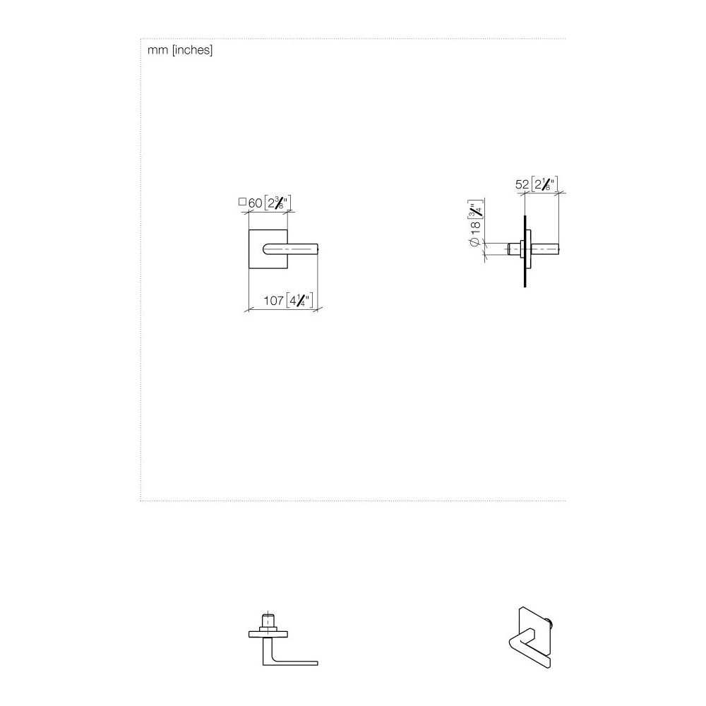 Dornbracht Unterputzventil IMO rechtsschließend, Platin gebürstet, 1/2"... DORNBRACHT-36607671-06 4099477154039 (Abb. 4)