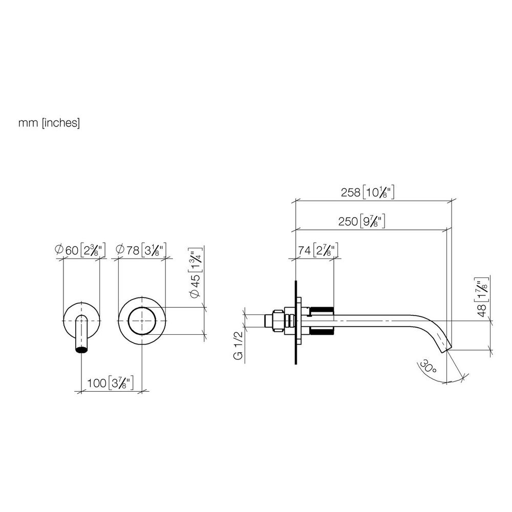Dornbracht Meta Waschtisch-Wand-Einhandmischer ohne Ablaufgarnitur 36861664 chr... DORNBRACHT-36861664-00 4029011845284 (Abb. 4)