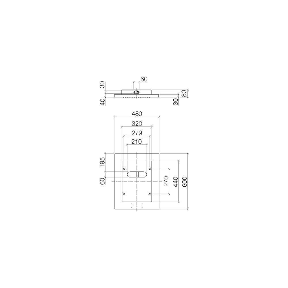 Dornbracht Regenpaneel Big Rain für Deckeneinbau 39l/min, Edelstahl poliert... DORNBRACHT-41400979-85 4029011443695 (Abb. 4)