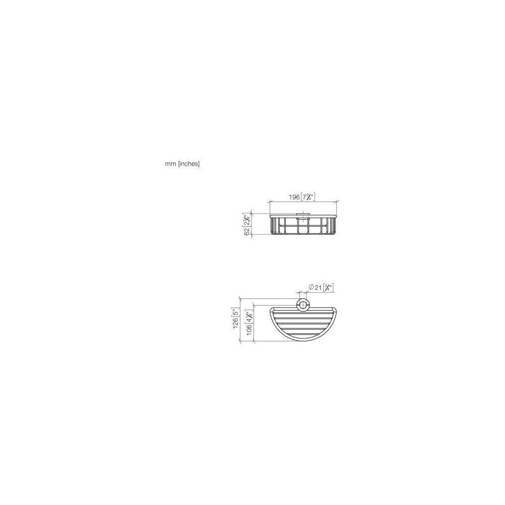 Dornbracht Duschkorb Serienneutral 82290970 Messing... DORNBRACHT-82290970-09 4029011329203 (Abb. 4)