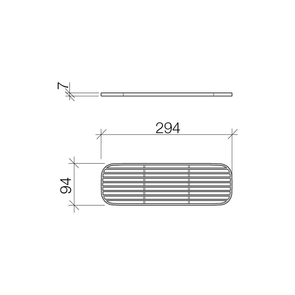 Dornbracht Gittereinsatz für Handtuchwärmer, Cremeweiß... DORNBRACHT-82482970-51 4029011644887 (Abb. 2)