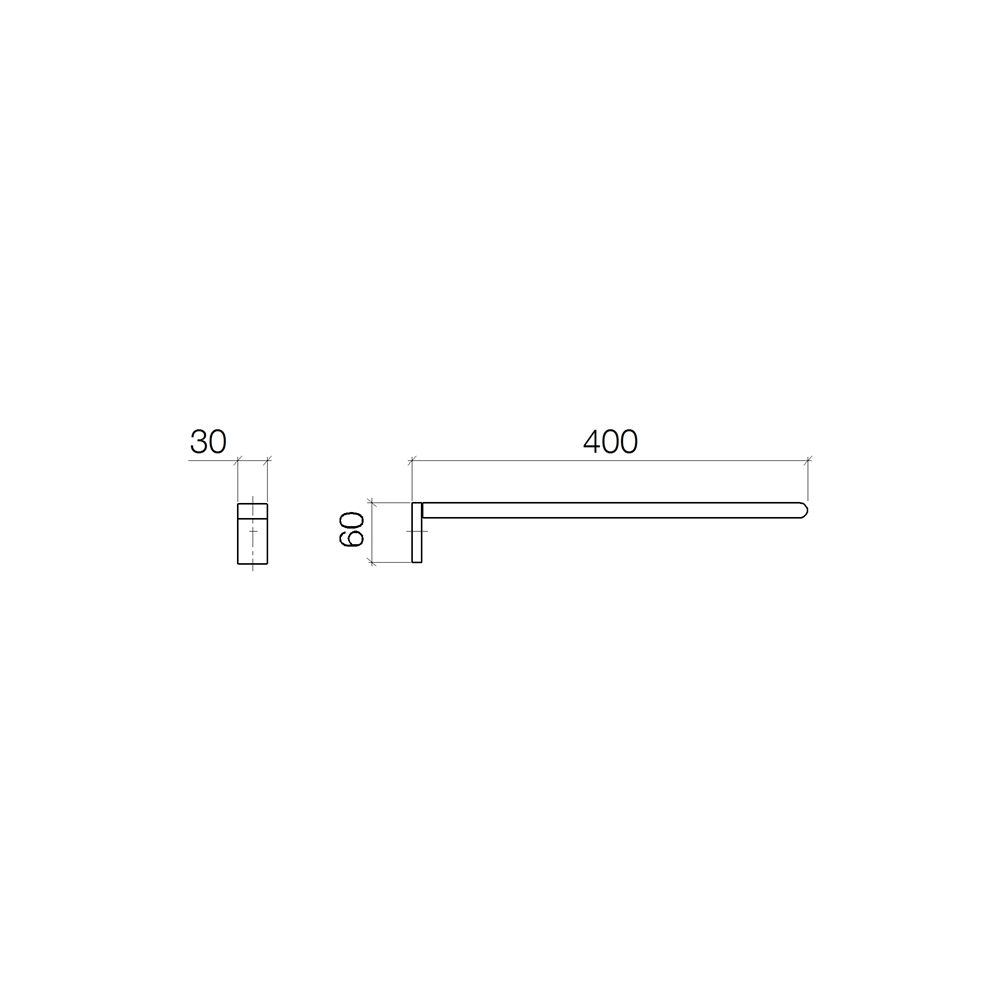 Dornbracht IMO Handtuchhalter 1-teilig 83211670 platin matt... DORNBRACHT-83211670-06 4029011687983 (Abb. 4)