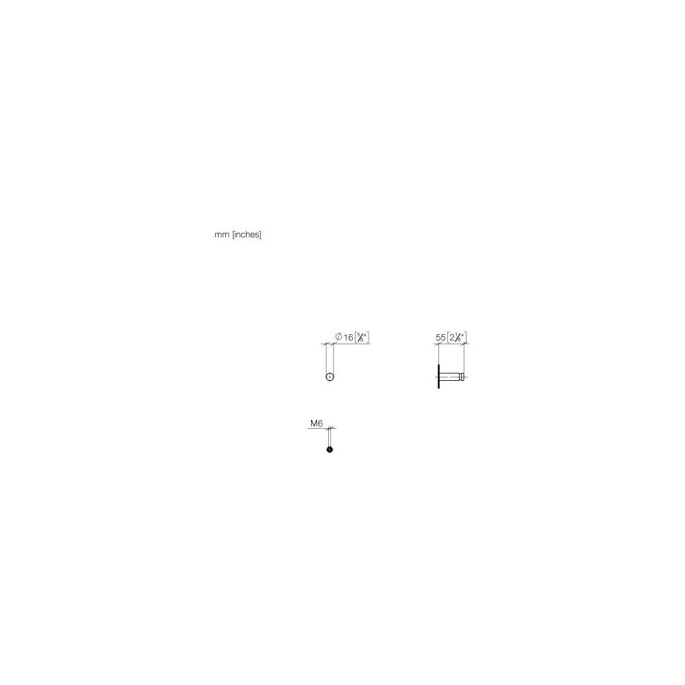 Dornbracht Haken, Ausladung 55mm, Dark Chrome... DORNBRACHT-83251220-19 4029011999215 (Abb. 4)