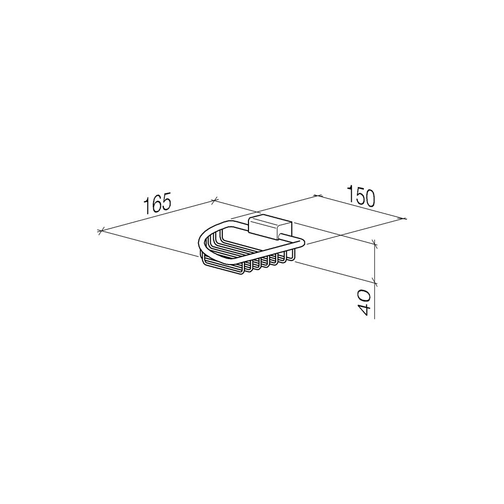 Dornbracht Eckseifenkorb Serienneutral 83281530 platin... DORNBRACHT-83281530-08 4029011307522 (Abb. 4)