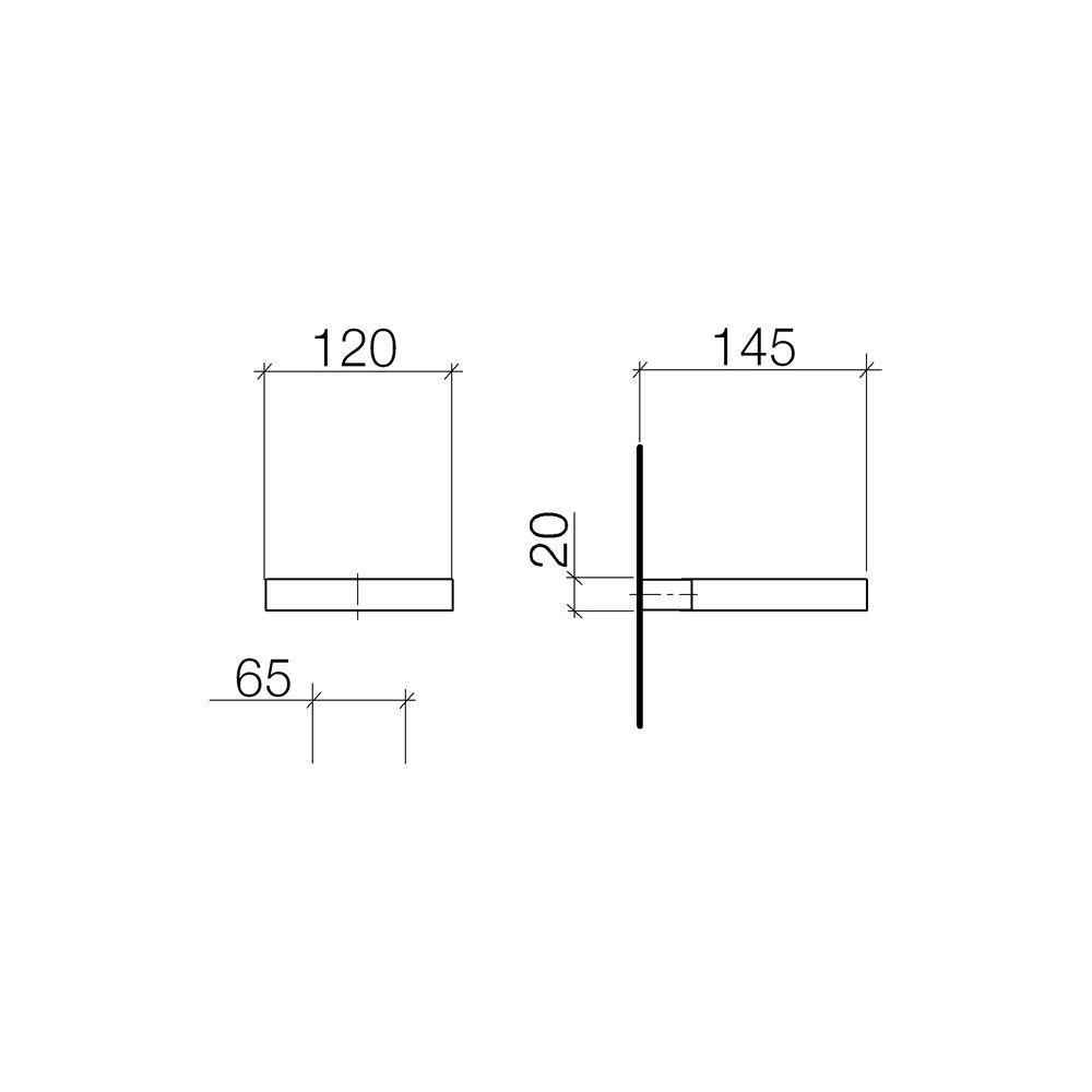 Dornbracht Seifenhalter Wandmodell Meta 120x20x145mm, Champagne 22kt Gold... DORNBRACHT-83410979-47 4099477034423 (Abb. 4)
