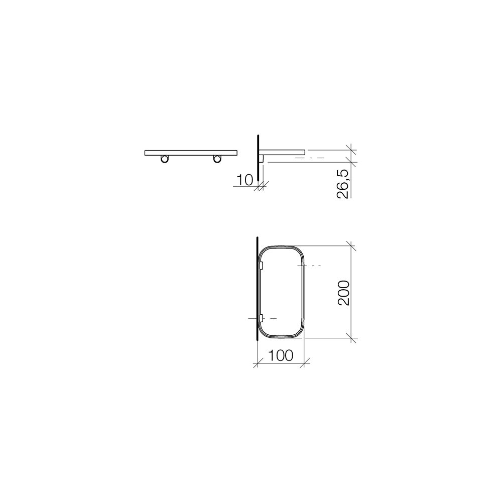 Dornbracht Wandmodell Ablage Serienspezifisch 83481970 platin matt... DORNBRACHT-83481970-06 4029011689765 (Abb. 4)
