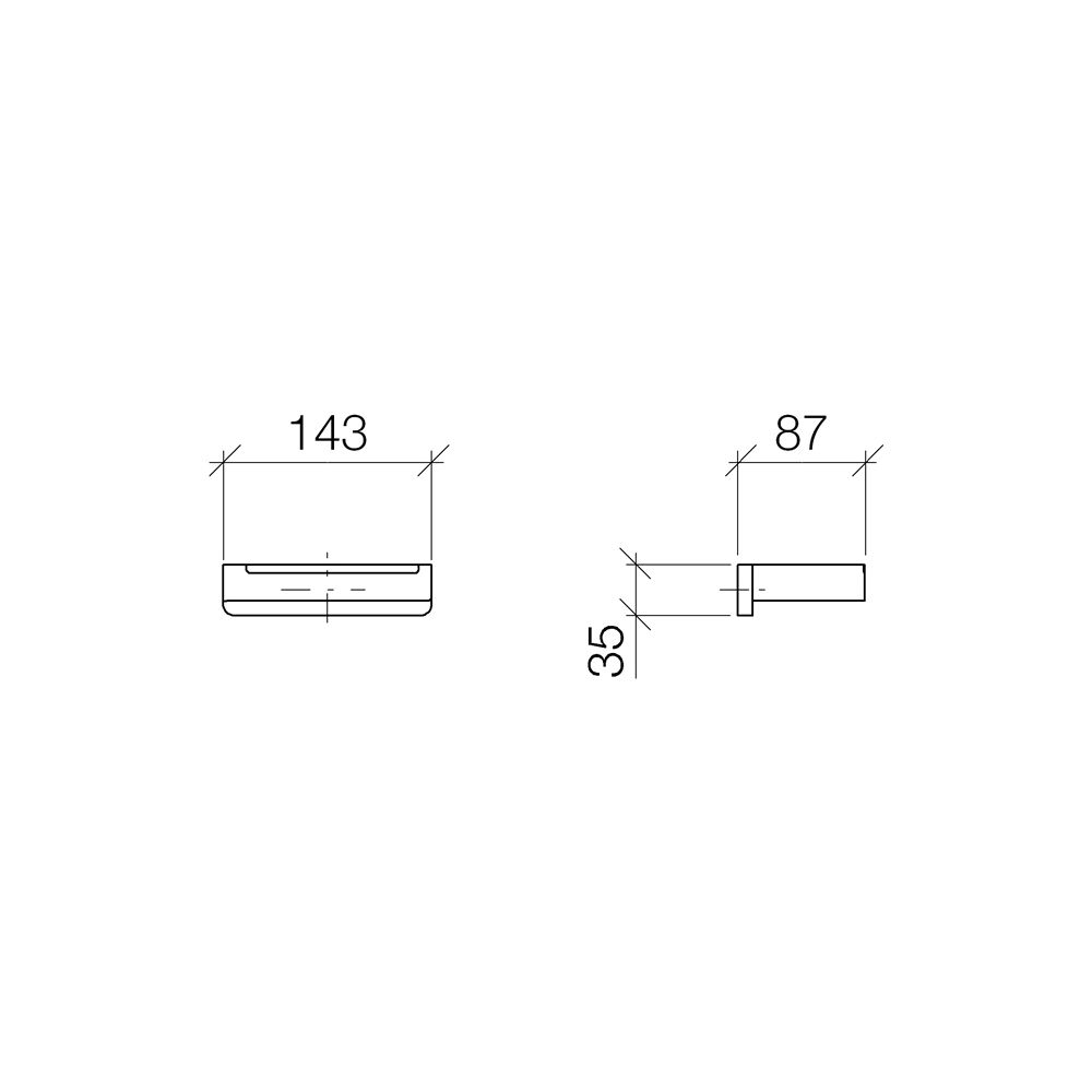 Dornbracht LULU Papierrollenhalter ohne Deckel 83500710 platin matt... DORNBRACHT-83500710-06 4029011439278 (Abb. 4)