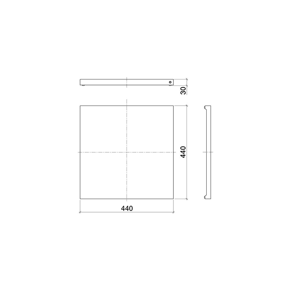 Dornbracht Schneidbrett Serienneutral 84700000 eiche... DORNBRACHT-84700000-48 4029011564369 (Abb. 2)