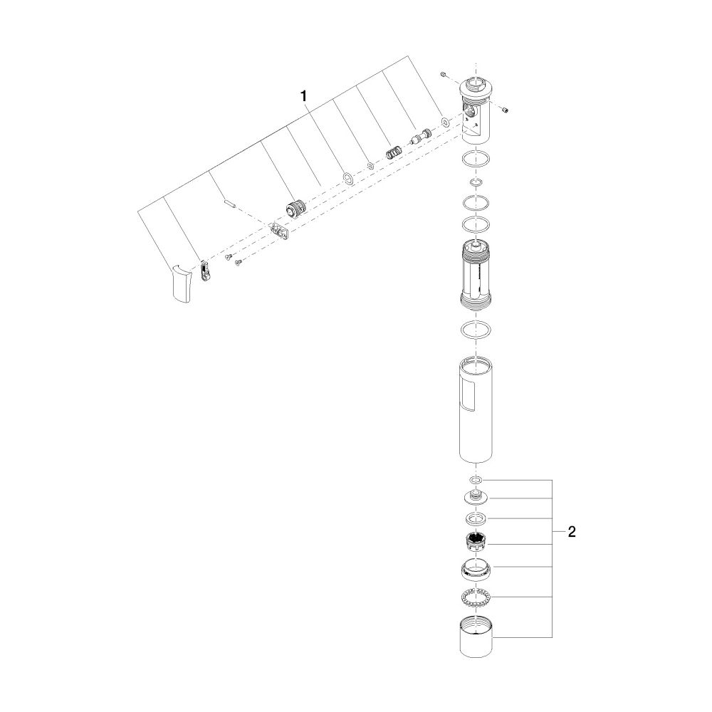 Dornbracht Spülbrause, 35x165mm, Chrom, 04121109210-00... DORNBRACHT-04121109210-00 4029011580505 (Abb. 4)