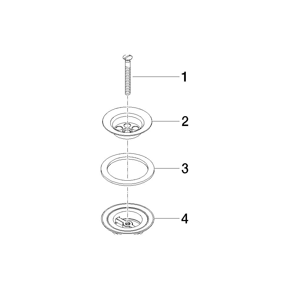 Dornbracht Siebventil G 1 1/4", Platin gebürstet... DORNBRACHT-10100970-06 4029011146329 (Abb. 3)