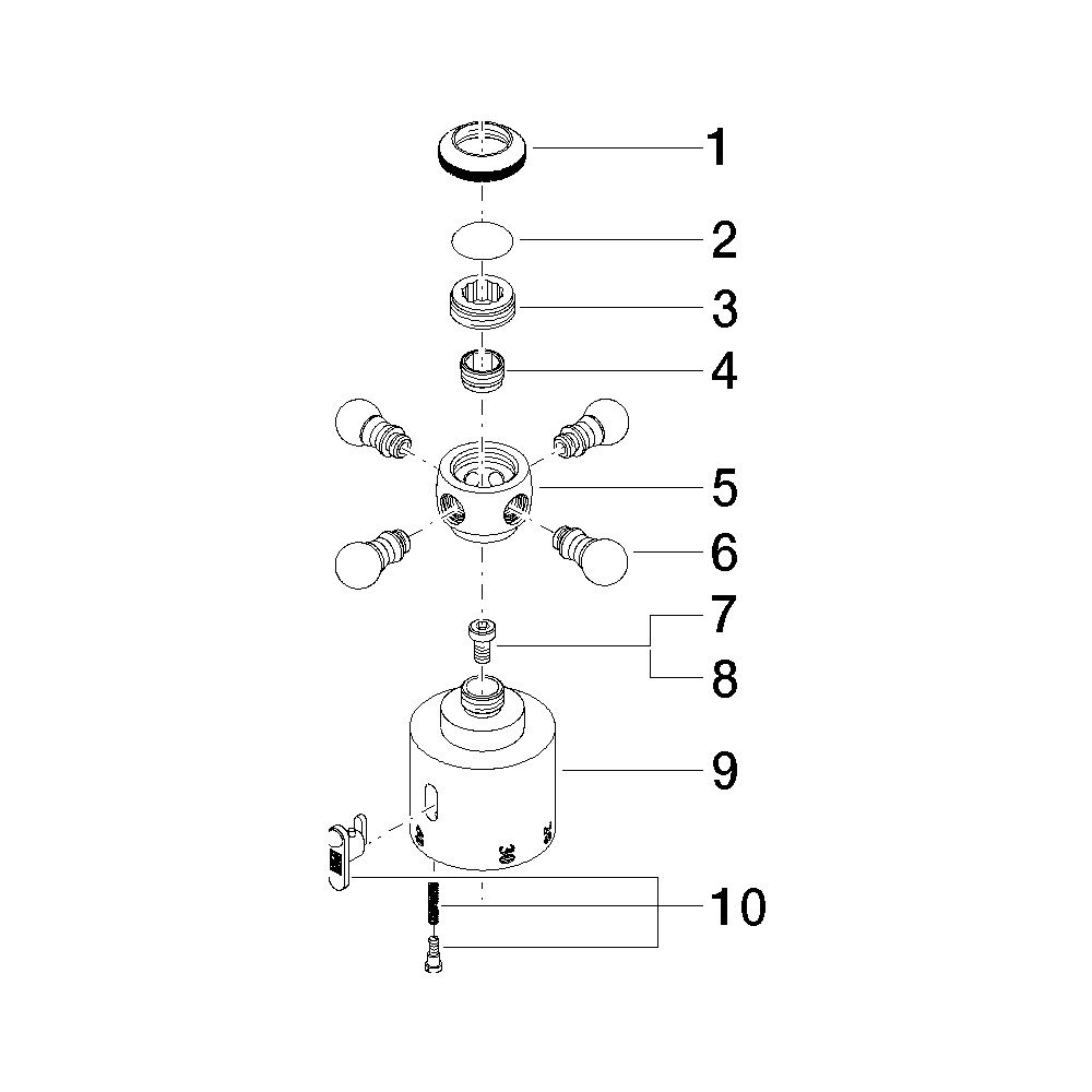 Dornbracht Skalengriff Madison Platin, 11420360-08... DORNBRACHT-11420360-08 4029011158889 (Abb. 3)