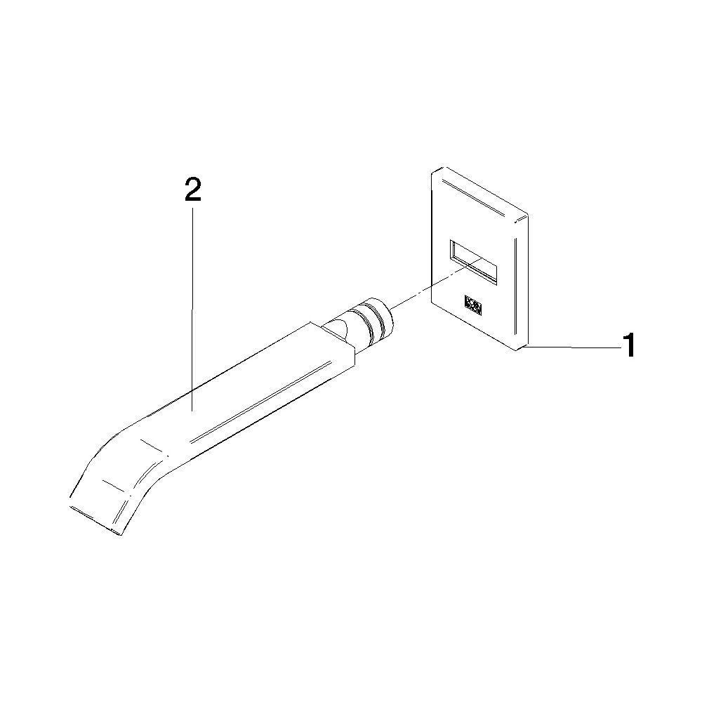 Dornbracht Waschtisch-Wandauslauf IMO ohne Ablaufgarnitur Ausladung 170mm, 4,6l... DORNBRACHT-13800671-27 4099477207407 (Abb. 3)