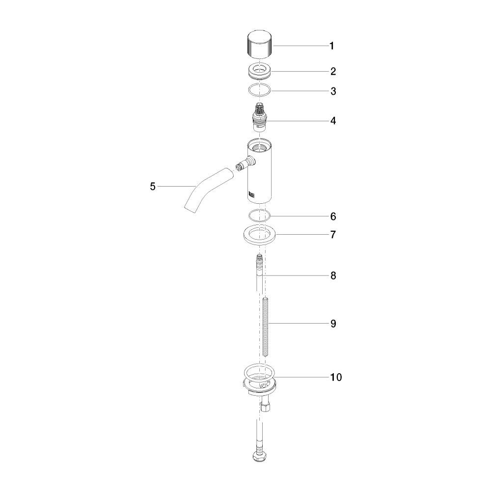 Dornbracht Meta Standventil, Kaltwasser 17500660 chrom... DORNBRACHT-17500660-00 4029011761751 (Abb. 5)