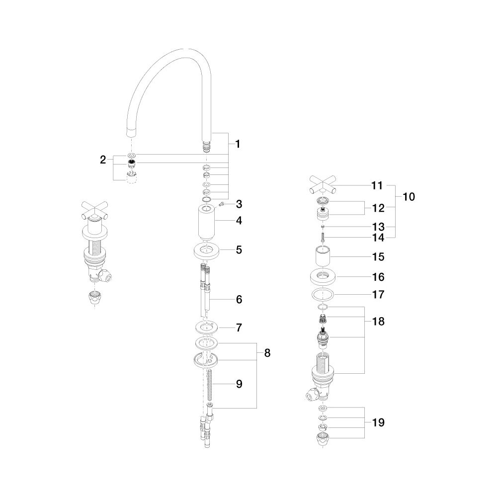 Dornbracht Tara Dreilochbatterie 20815892 chrom... DORNBRACHT-20815892-00 4029011546624 (Abb. 5)