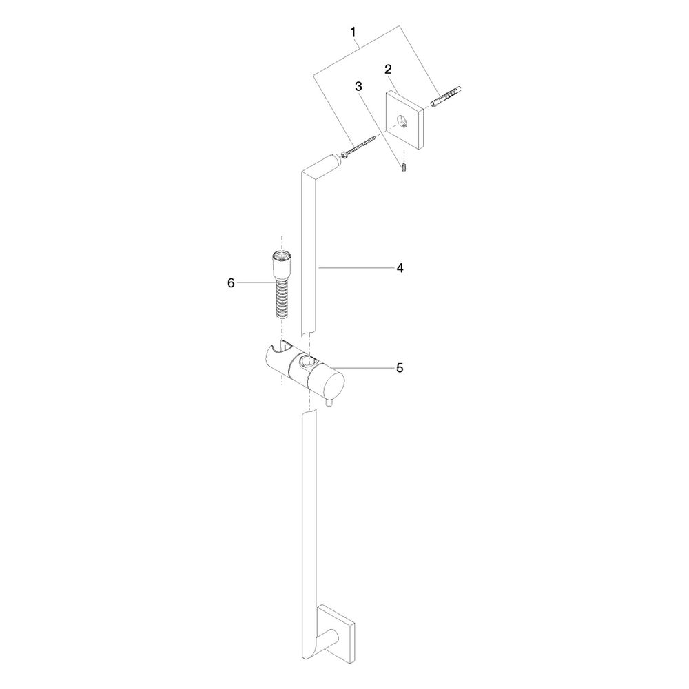 Dornbracht Symetrics Duschgarnitur Serienspezifisch 26413980 chrom... DORNBRACHT-26413980-00 4029011887536 (Abb. 5)