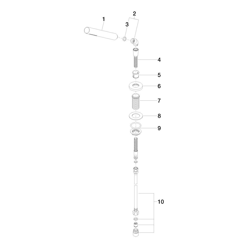 Dornbracht Schlauchbrausegarnitur Meta, für Wannenrandmontage, max. 6,8l/min, P... DORNBRACHT-27702660-06 4029011820892 (Abb. 5)