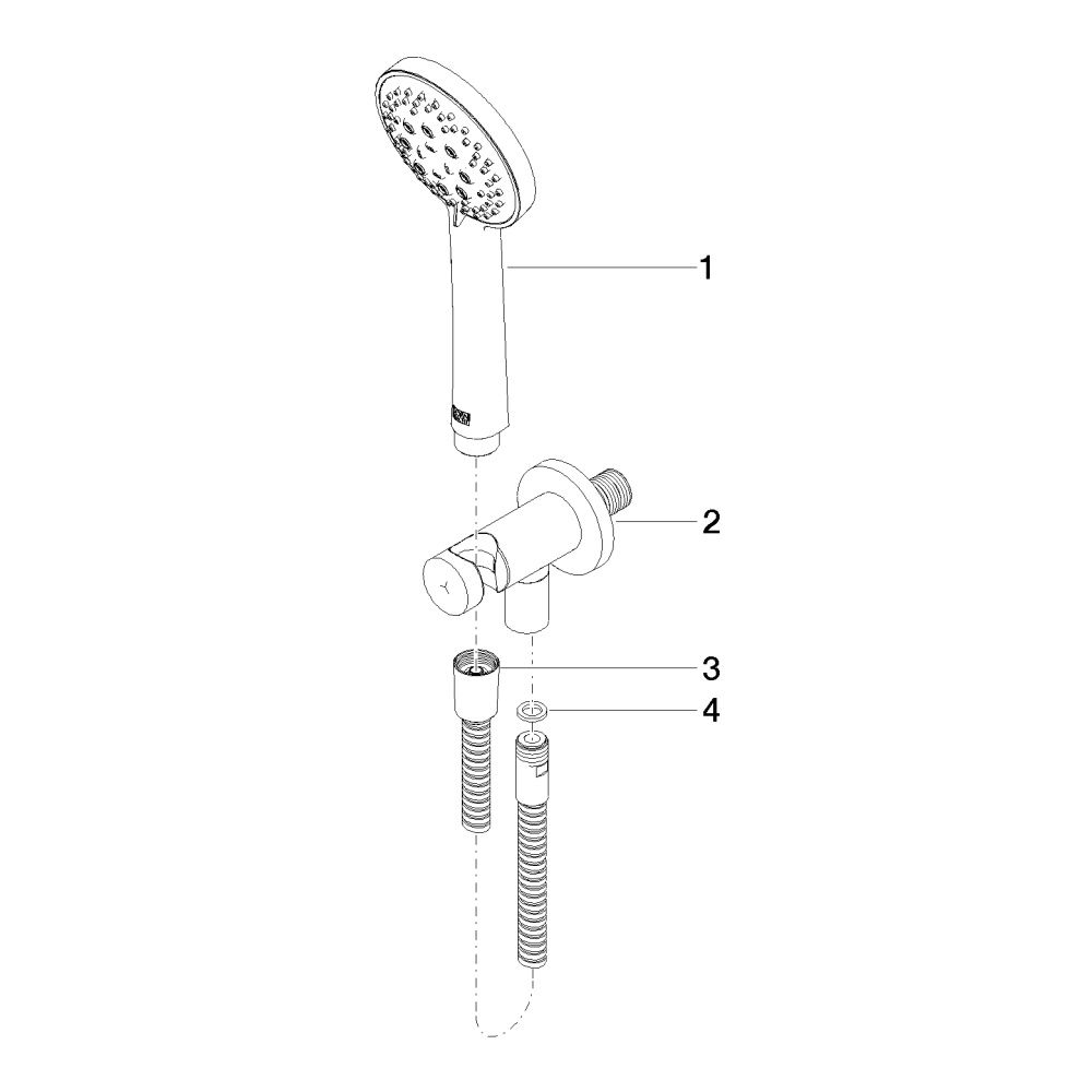 Dornbracht Schlauchbrausegarnitur Serienspezifisch 27803660 Messing gebürstet... DORNBRACHT-27803660-28 4029011898143 (Abb. 5)