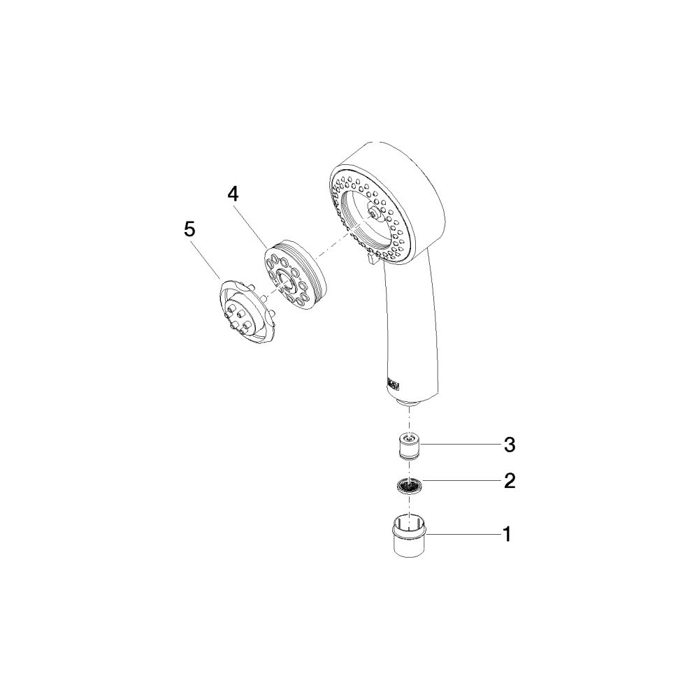Dornbracht Handbrause Madison 9l/min, Platin gebürstet... DORNBRACHT-28002978-06 4029011494048 (Abb. 5)