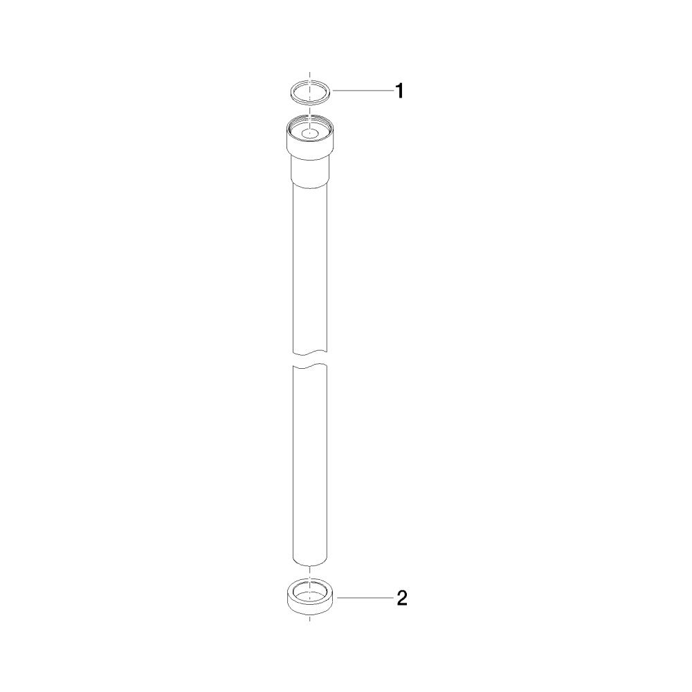 Dornbracht Kneipp-Schlauch Water Tube 2000mm, Weiß/Messing gebürstet 23kt Gold... DORNBRACHT-28285979-28 4029011898457 (Abb. 5)