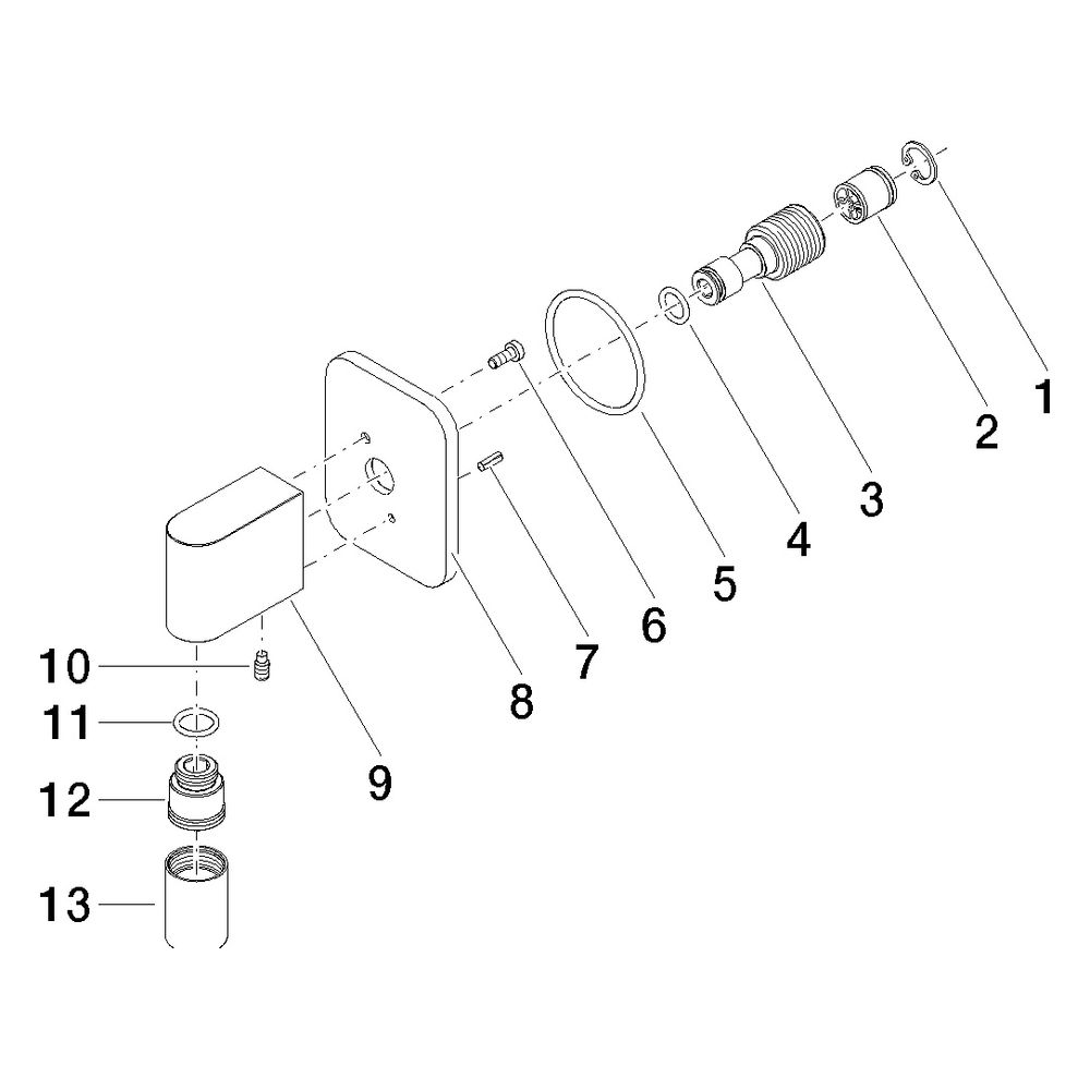 Dornbracht Wandanschlussbogen Lissé, Chrom... DORNBRACHT-28450845-00 4029011710971 (Abb. 5)