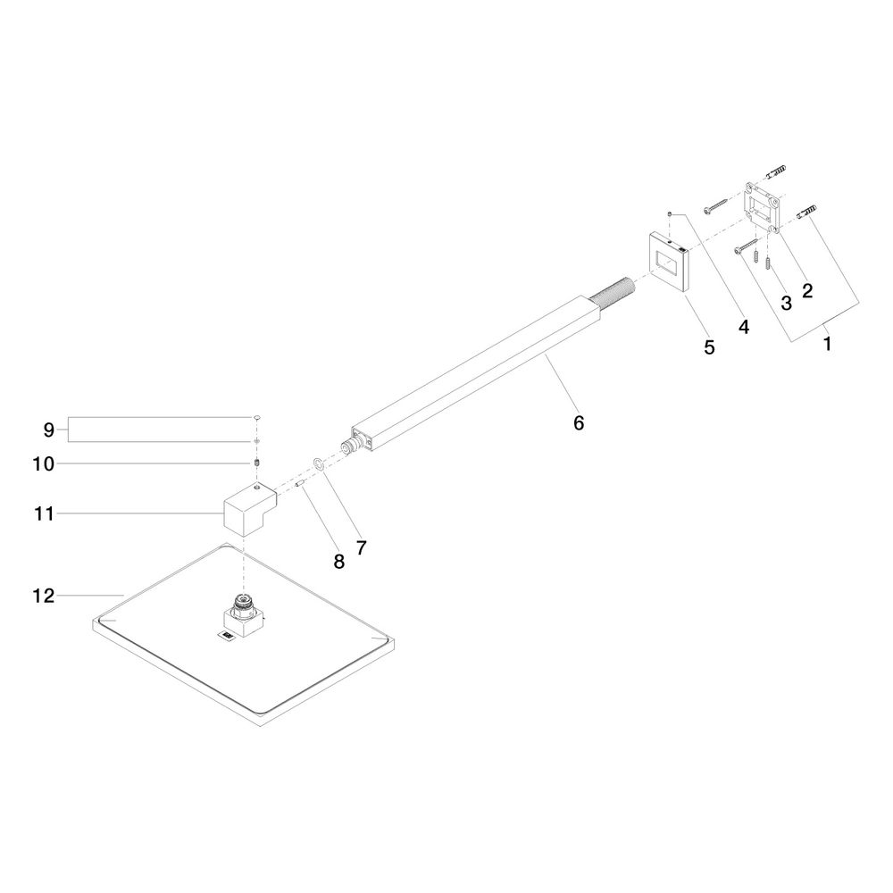 Dornbracht Symetrics Regenbrause mit Wandanbindung Serienspezifisch 28765980 Me... DORNBRACHT-28765980-28 4029011898846 (Abb. 5)