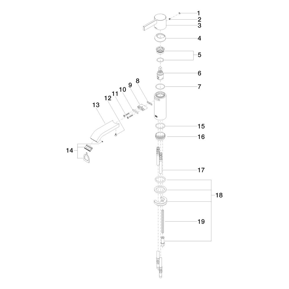 Dornbracht IMO Waschtisch-Einhandmischer ohne Ablaufgarnitur 33521670 chrom... DORNBRACHT-33521670-00 4029011560774 (Abb. 5)