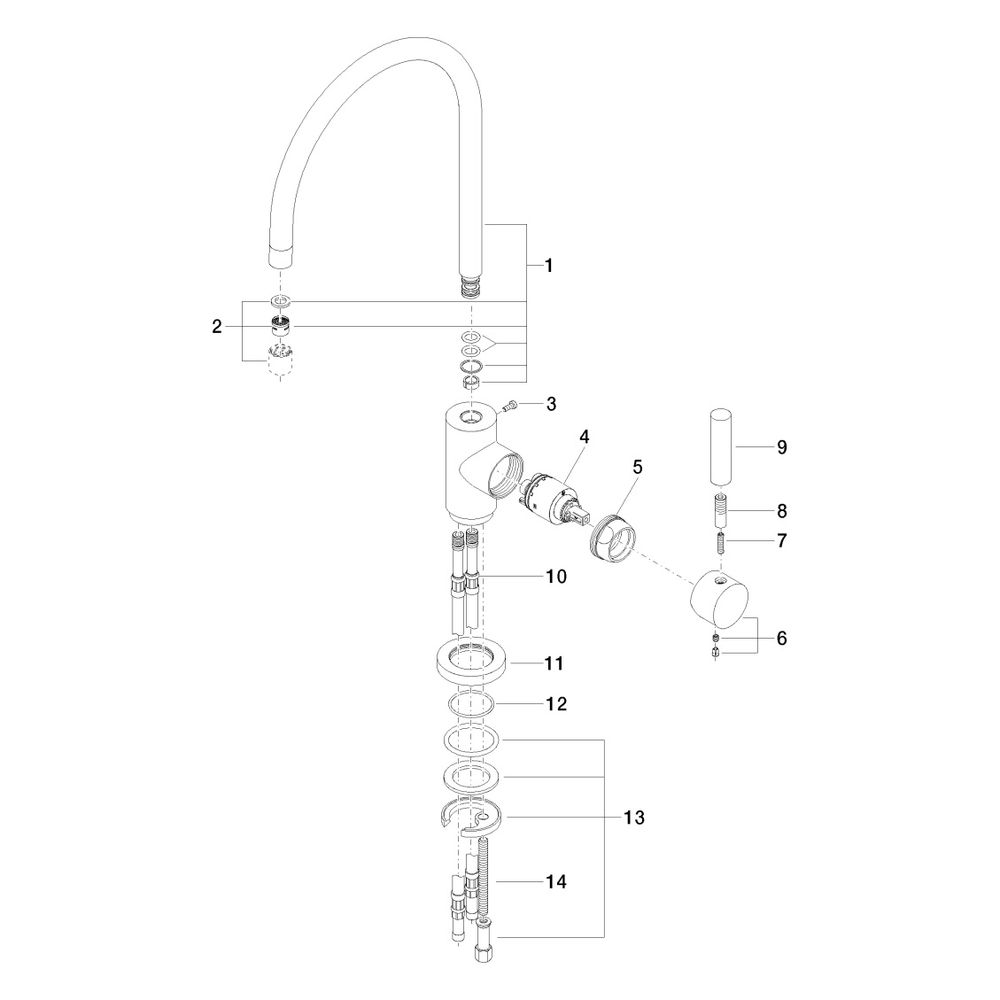 Dornbracht Einhebelmischer Tara Classic schwenkbar, Ausladung 236mm, max. 7l/mi... DORNBRACHT-33815888-00 4029011379345 (Abb. 5)