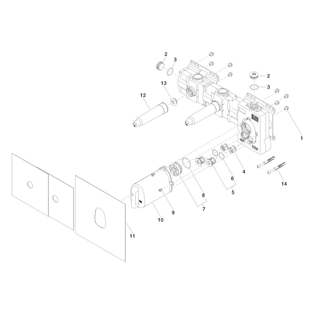 Dornbracht Unterputz-Thermostatmodul Xtool Messing bleifrei 2 Ventile 2x IG 3/4"... DORNBRACHT-3552497090 4029011847912 (Abb. 3)