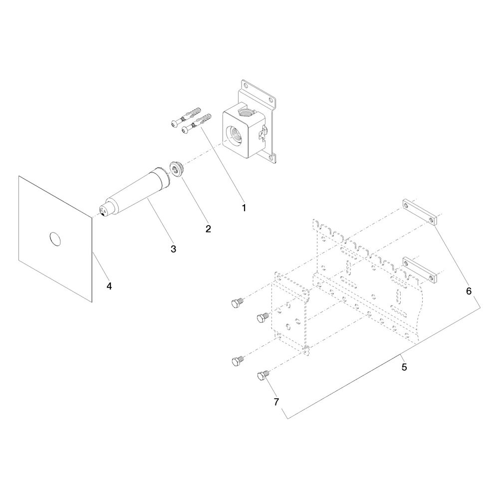 Dornbracht Unterputz-Ventil Messing bleifrei Anschluss IG 1/2" 1x Abgang IG 1/2"... DORNBRACHT-3560797090 4029011853395 (Abb. 5)