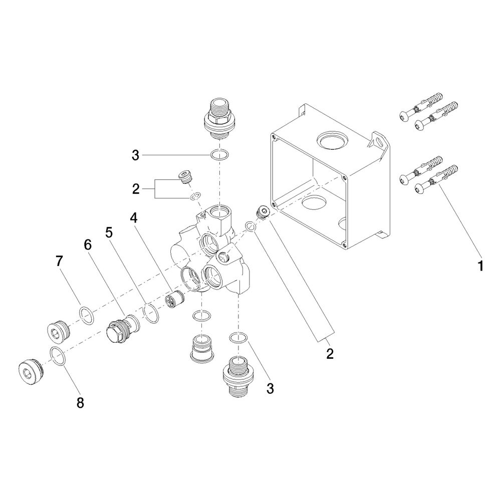 Dornbracht Waschtischbatterie Serienneutral 35742970... DORNBRACHT-3574297090 4029011749988 (Abb. 5)