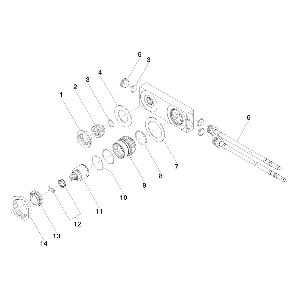 Dornbracht Unterputz-Wand-Einhandmischer Mischer rechts Serienneutral 35816970... DORNBRACHT-3581697090 4029011434068 (Abb. 5)