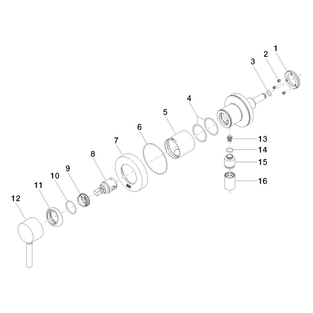 Dornbracht Meta Unterputz-Einhandmischer mit Abdeckplatte Serienspezifisch 3604... DORNBRACHT-36045660-28 4029011900259 (Abb. 5)