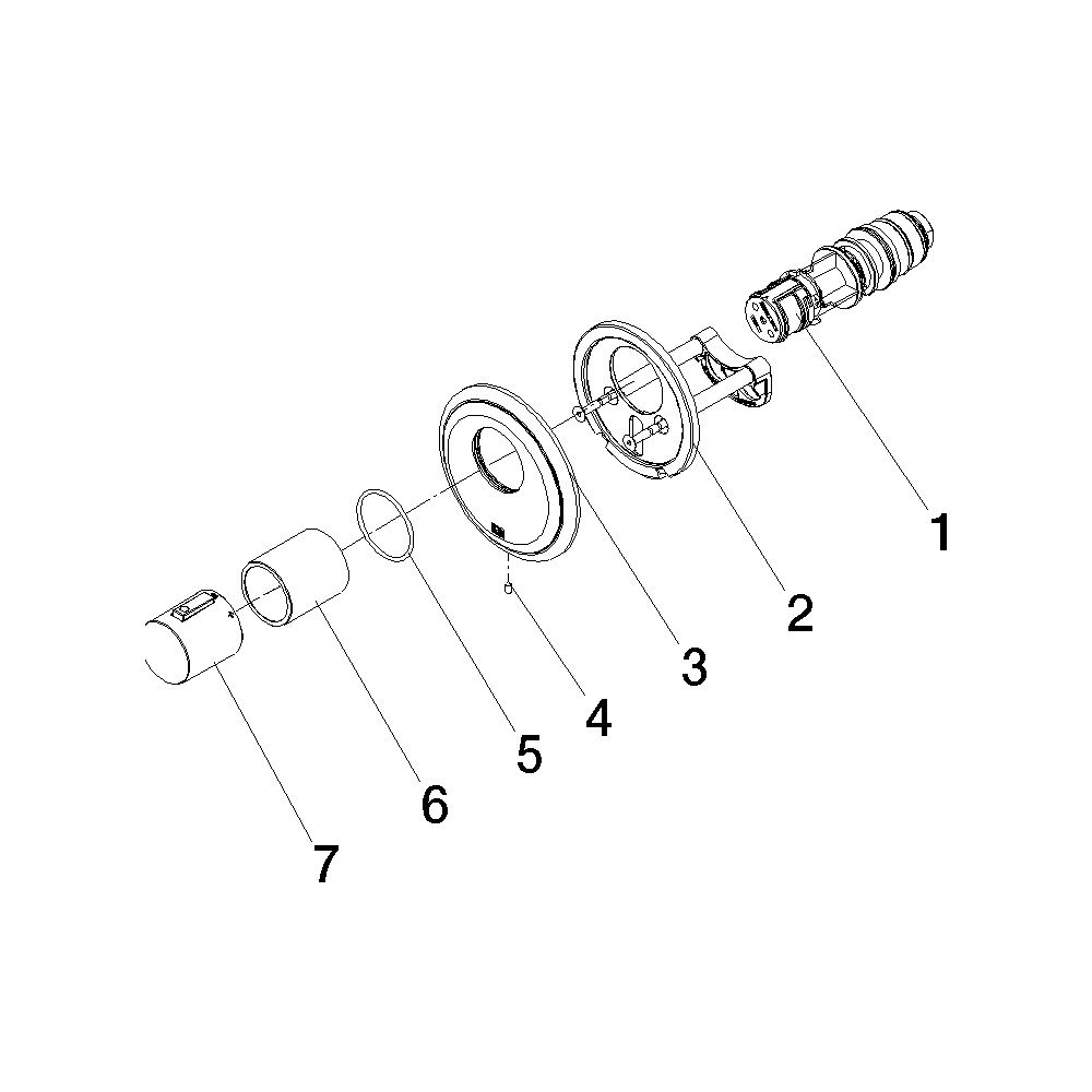 Dornbracht Unterputz-Thermostat Madison xTool ohne Mengenregulierung G 3/4", Da... DORNBRACHT-36503977-43 4099477491028 (Abb. 5)