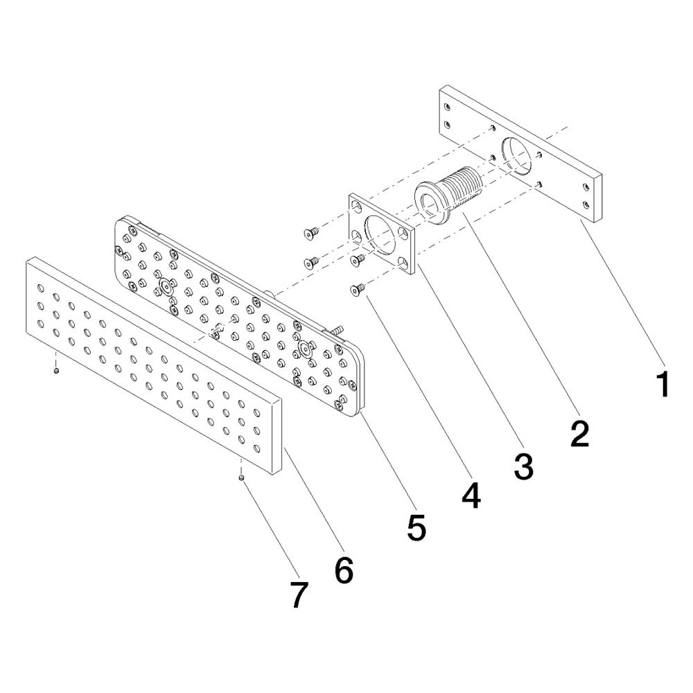 Dornbracht Unterputz-Seitenbrause Water Bar FlowReduce 6l/min, Chrom... DORNBRACHT-36517979-00 4029011562051 (Abb. 7)