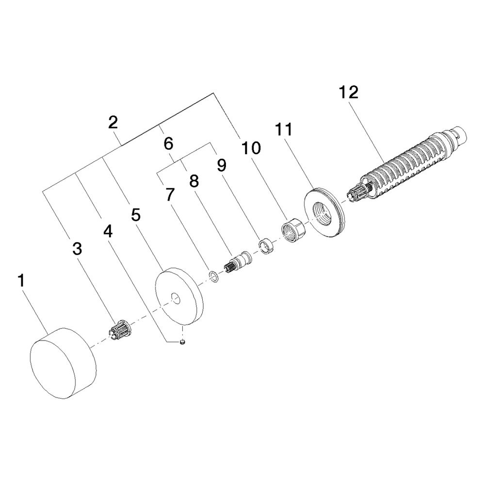Dornbracht Unterputzventil CL.1 rechtsschließend ohne Rosette Griff 60mm G 1/2"... DORNBRACHT-36607740-00 4029011854422 (Abb. 5)