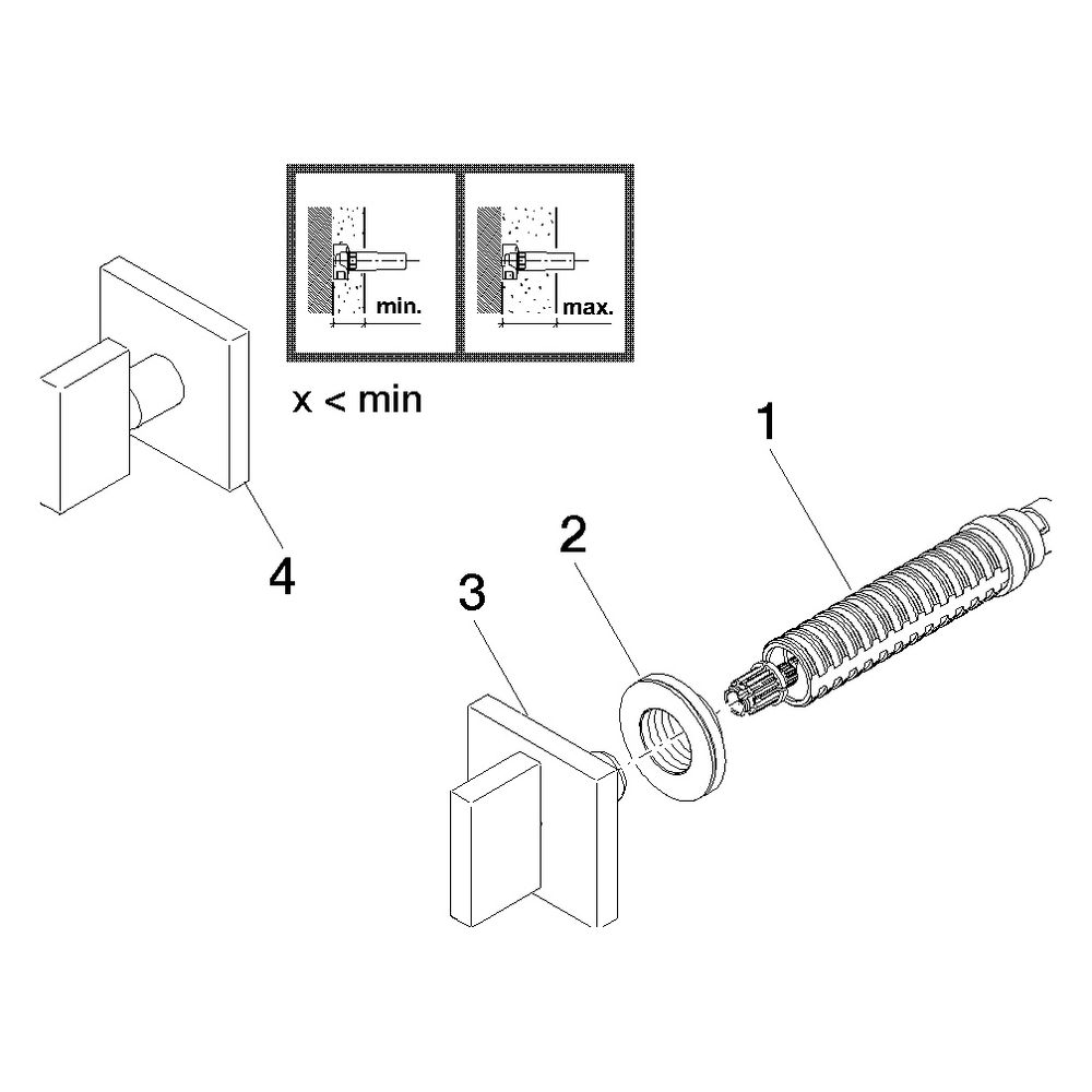 Dornbracht Unterputzventil Mem, eckig, rechtsschließend, 1/2", Rosette 60x60mm,... DORNBRACHT-36607782-93 4029011948091 (Abb. 5)