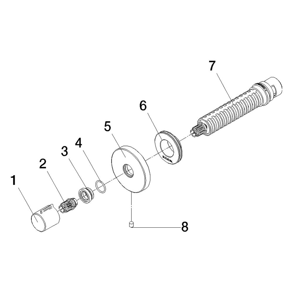 Dornbracht Unterputzventil Meta, rechtsschließend, 3/4", Rosette 60mm, Dark Bra... DORNBRACHT-36608660-39 4099477350318 (Abb. 5)