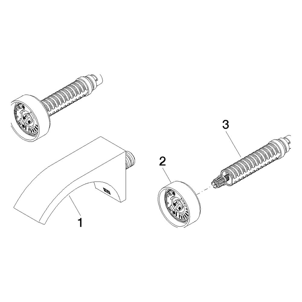 Dornbracht CYO Waschtisch-Wandbatterie 36707811 messing/messing gebürstet... DORNBRACHT-36707811-38 4029011930799 (Abb. 5)