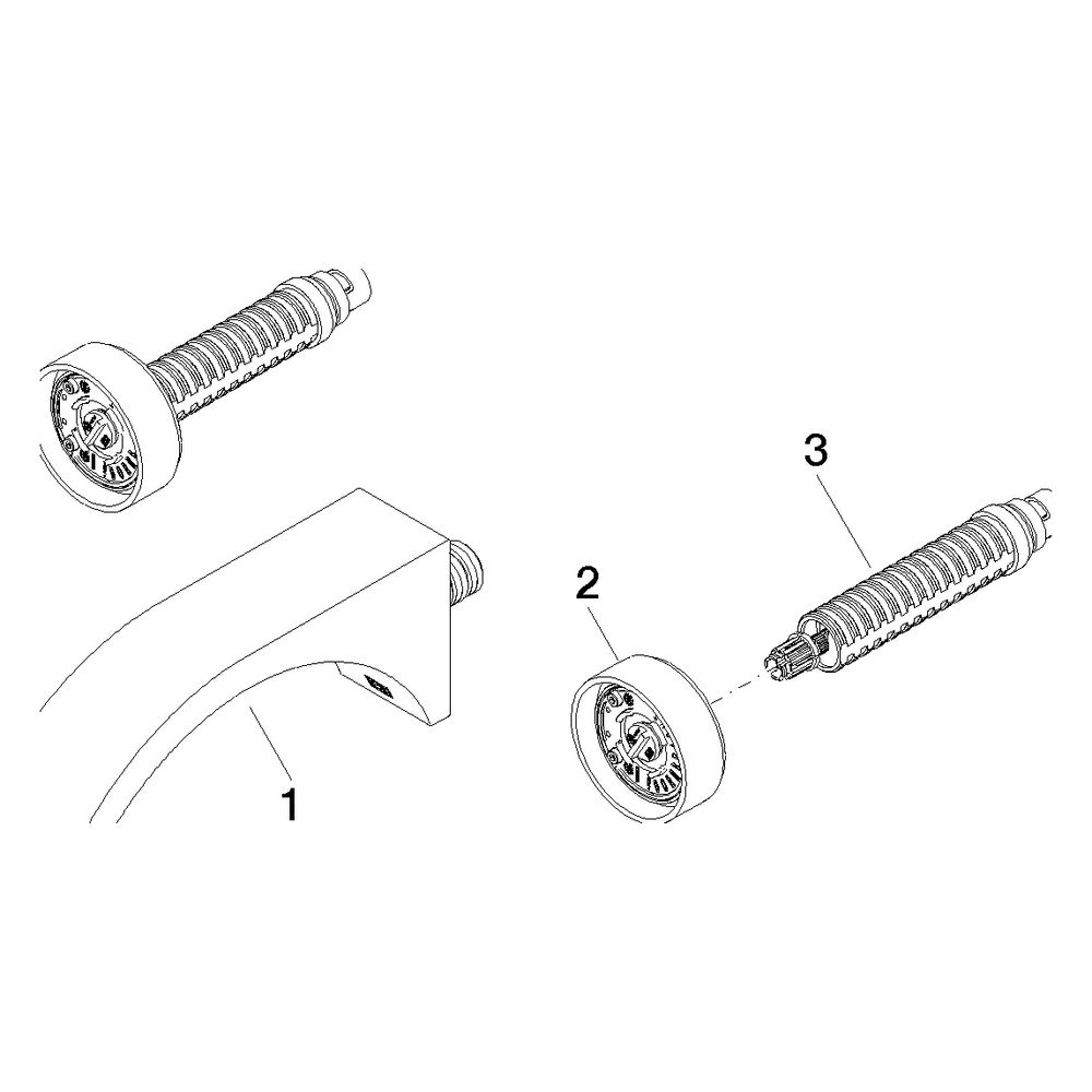 Dornbracht Waschtisch-Wandbatterie CYO o. Ablaufg. Ausladung 190mm, Chrom... DORNBRACHT-36712811-00 4029011922275 (Abb. 5)