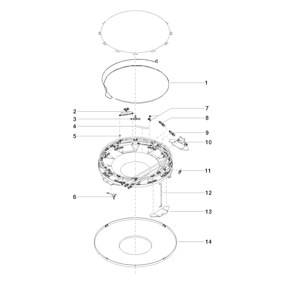 Dornbracht Regenpaneel Aquamoon mit LED-Beleuchtung 3 Strahlarten Aquacircle Ra... DORNBRACHT-41620979-10 4029011820656 (Abb. 5)
